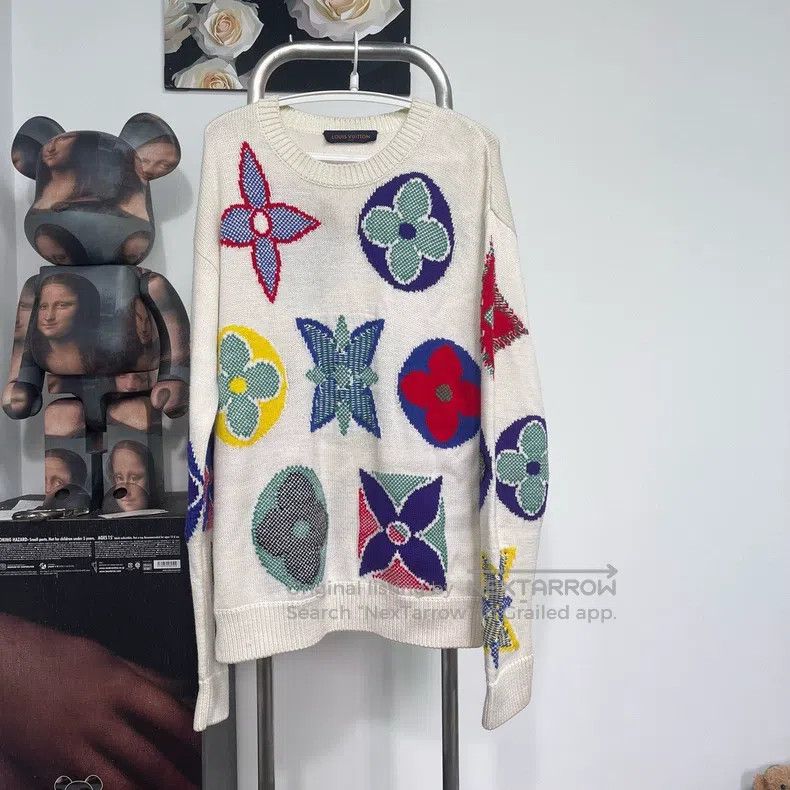 Louis Vuitton Louis Vuitton Three-flower sweater Size US M / EU 48-50 / 2 - 1 Thumbnail