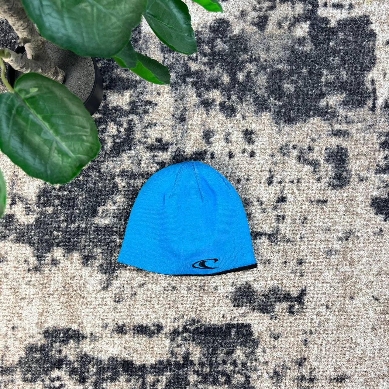 O'Neill Oneill Big Logo Two-Sides Vintage Y2K Beanie Hat Size ONE SIZE - 2 Thumbnail