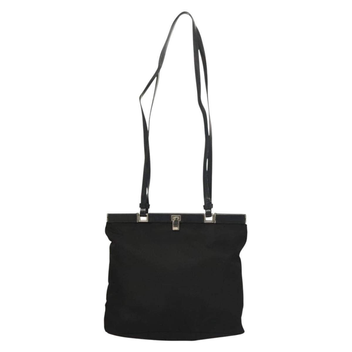 Prada PRADA Shoulder Bag Nylon Black Silver Size ONE SIZE - 2 Thumbnail