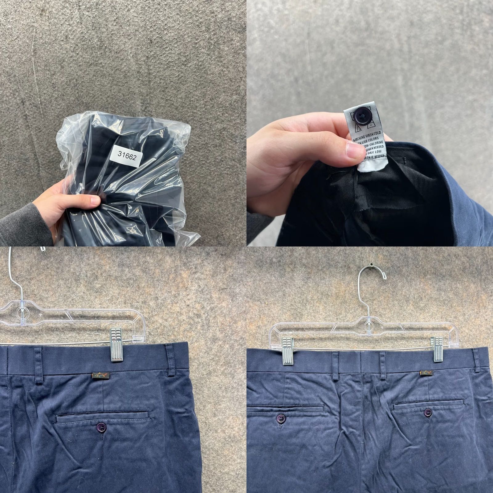 Vintage Greg Norman Shorts Mens 38 Blue Navy Chino Pleated Pima Cotton Canvas Size US 38 / EU 54 - 8 Thumbnail