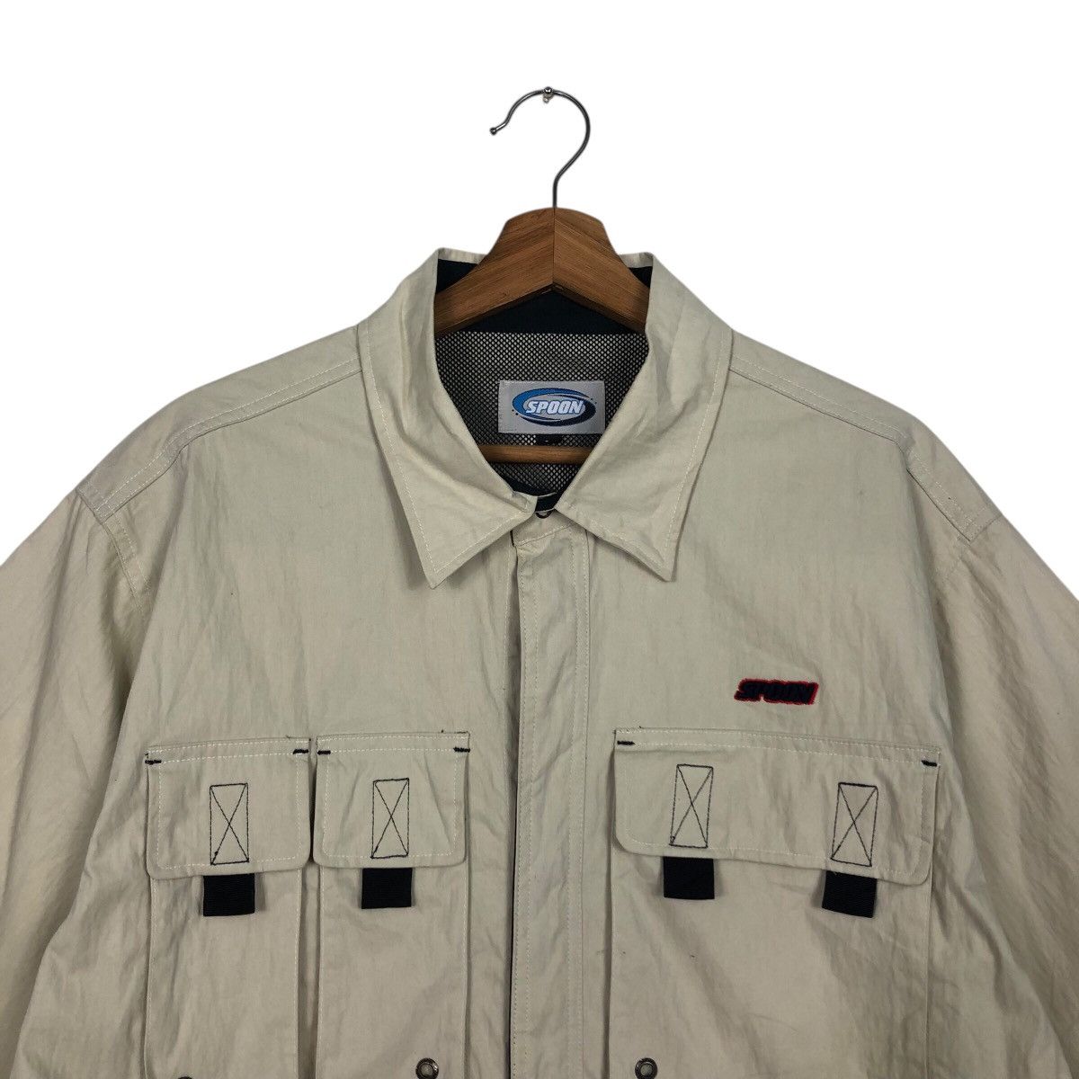 Japanese Brand 📌Vintage Bowling Shirt Spoon Short Sleeve Small Logo Size US L / EU 52-54 / 3 - 5 Thumbnail