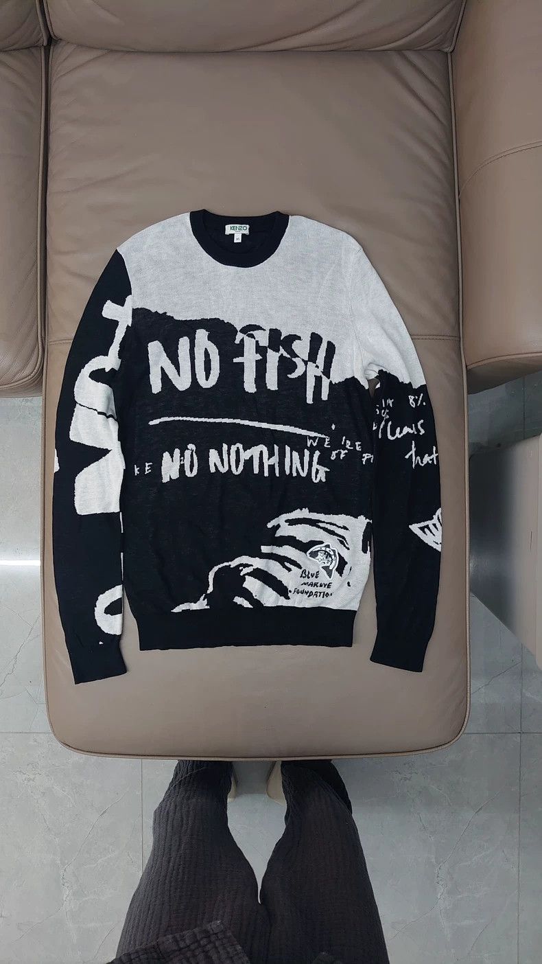 Kenzo KENZO Knitted sweater Size US S / EU 44-46 / 1 - 1 Thumbnail