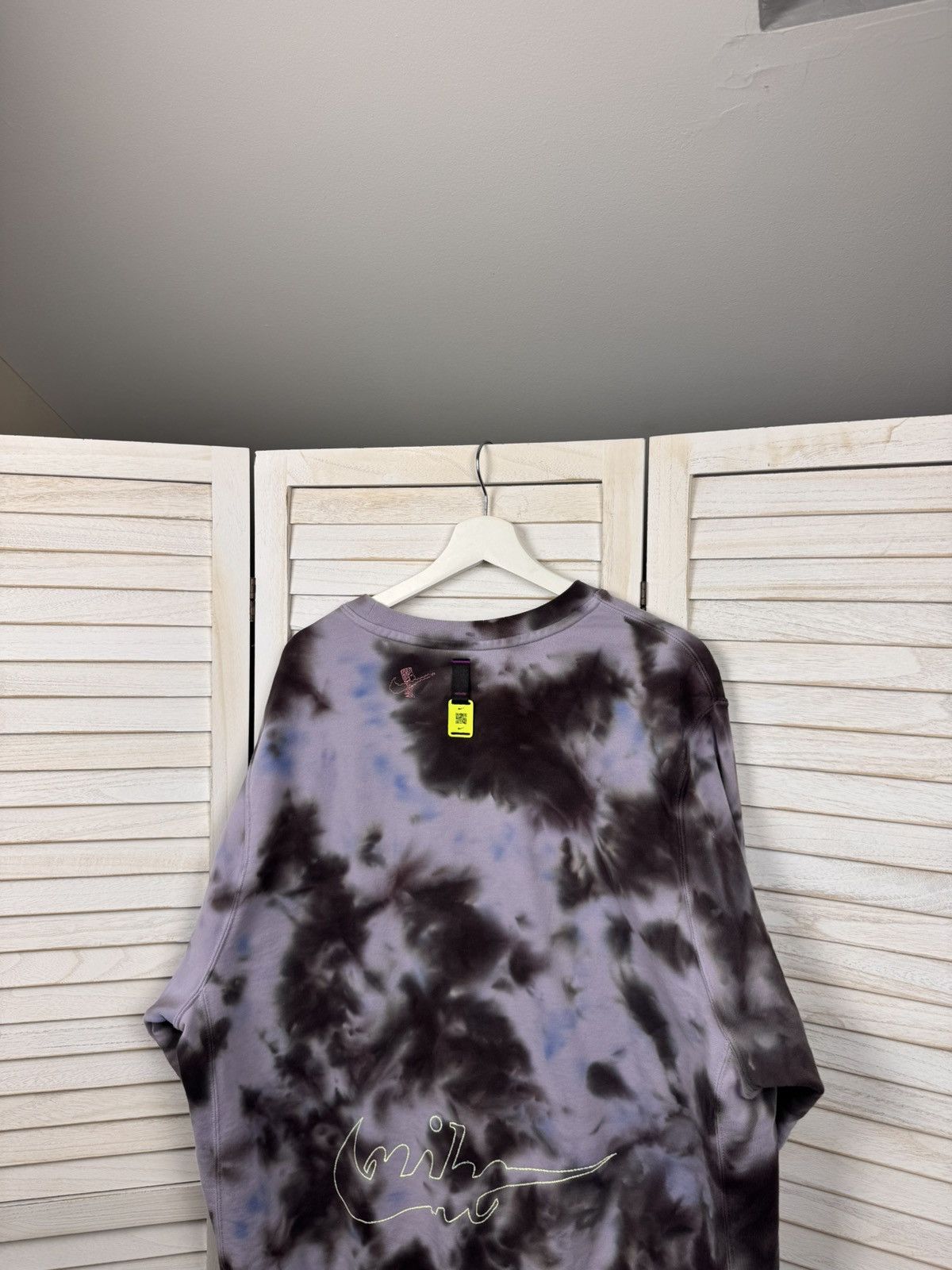 Nike Nike XL Tie Dye Graphic Print Neck Sweatshirt Multicolor Size US XL / EU 56 / 4 - 9 Thumbnail