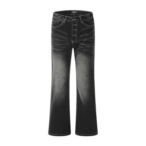 VIBE American retro high street versatile Cleanfit flared jeans Size US 32 / EU 48 - 2 Thumbnail