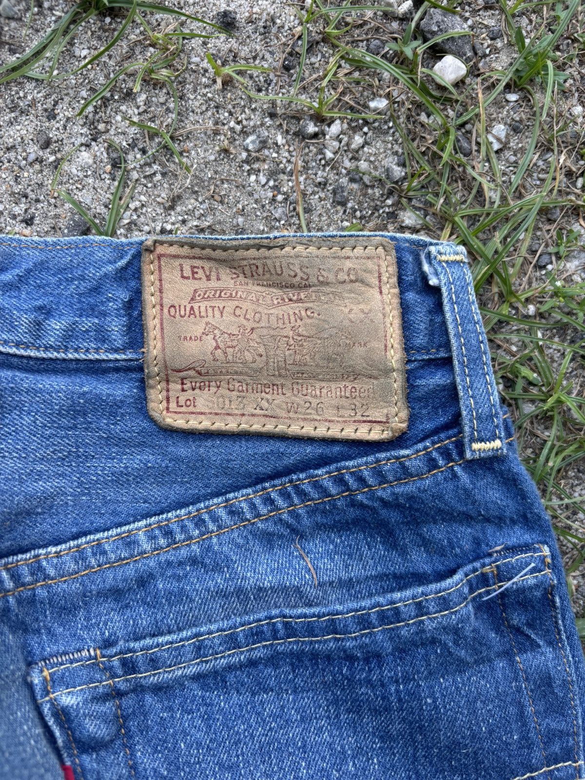Levi's Levis 501 Zxx Selvedge Jeans Size US 26 / EU 42 - 5 Thumbnail