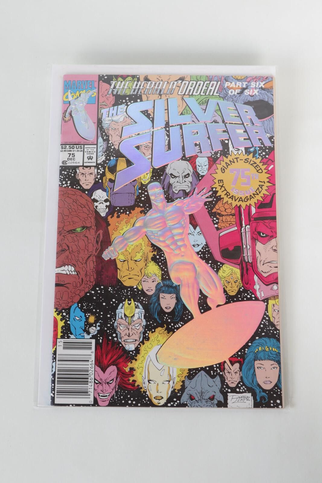 Marvel Comics 92' Marvel Comics The Herald Ordeal Silver Surfer Comics Size ONE SIZE - 1 Thumbnail