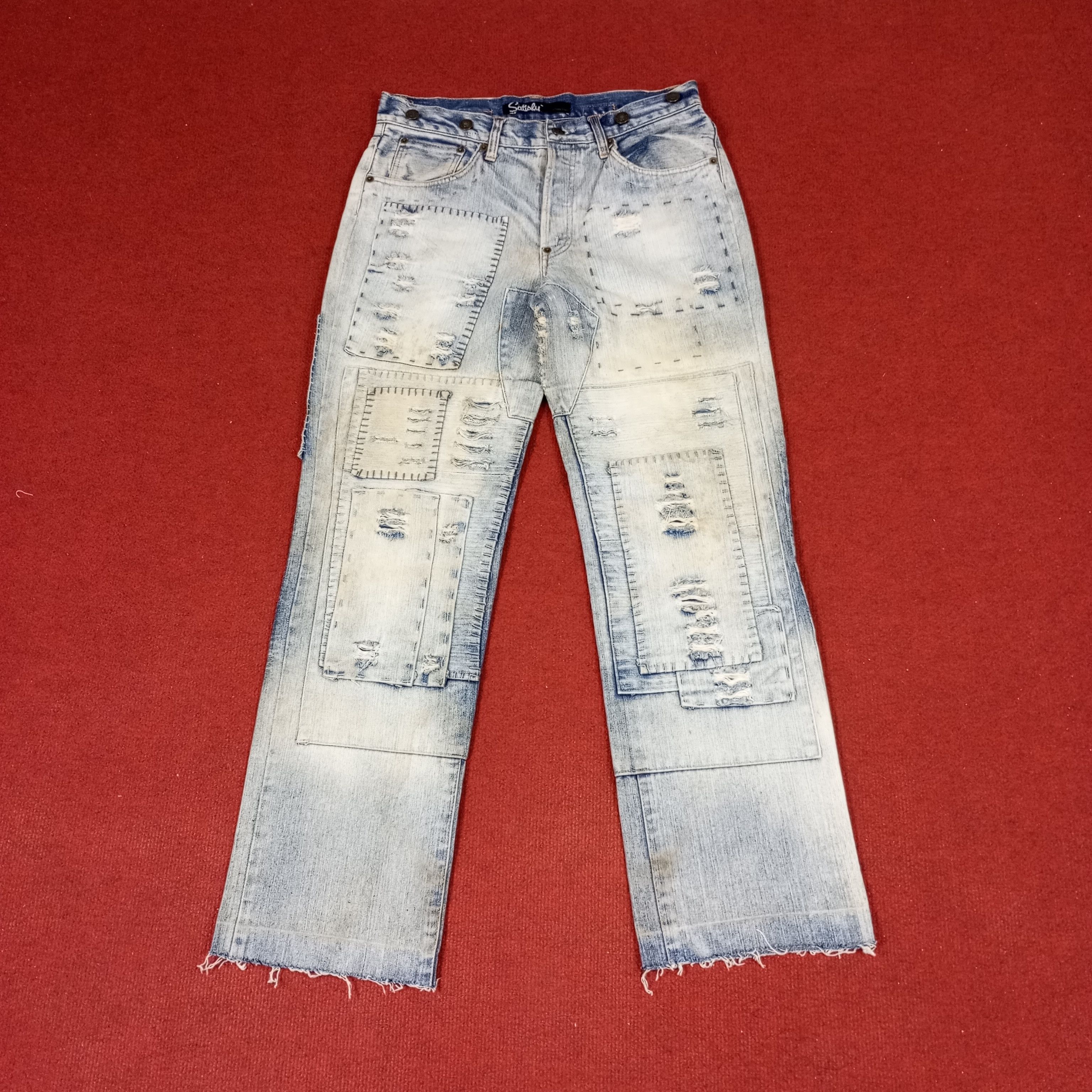 Satisfy Satisfy Rock Punk Fashion Streetwear Style Jeans Size US 30 / EU 46 - 1 Thumbnail