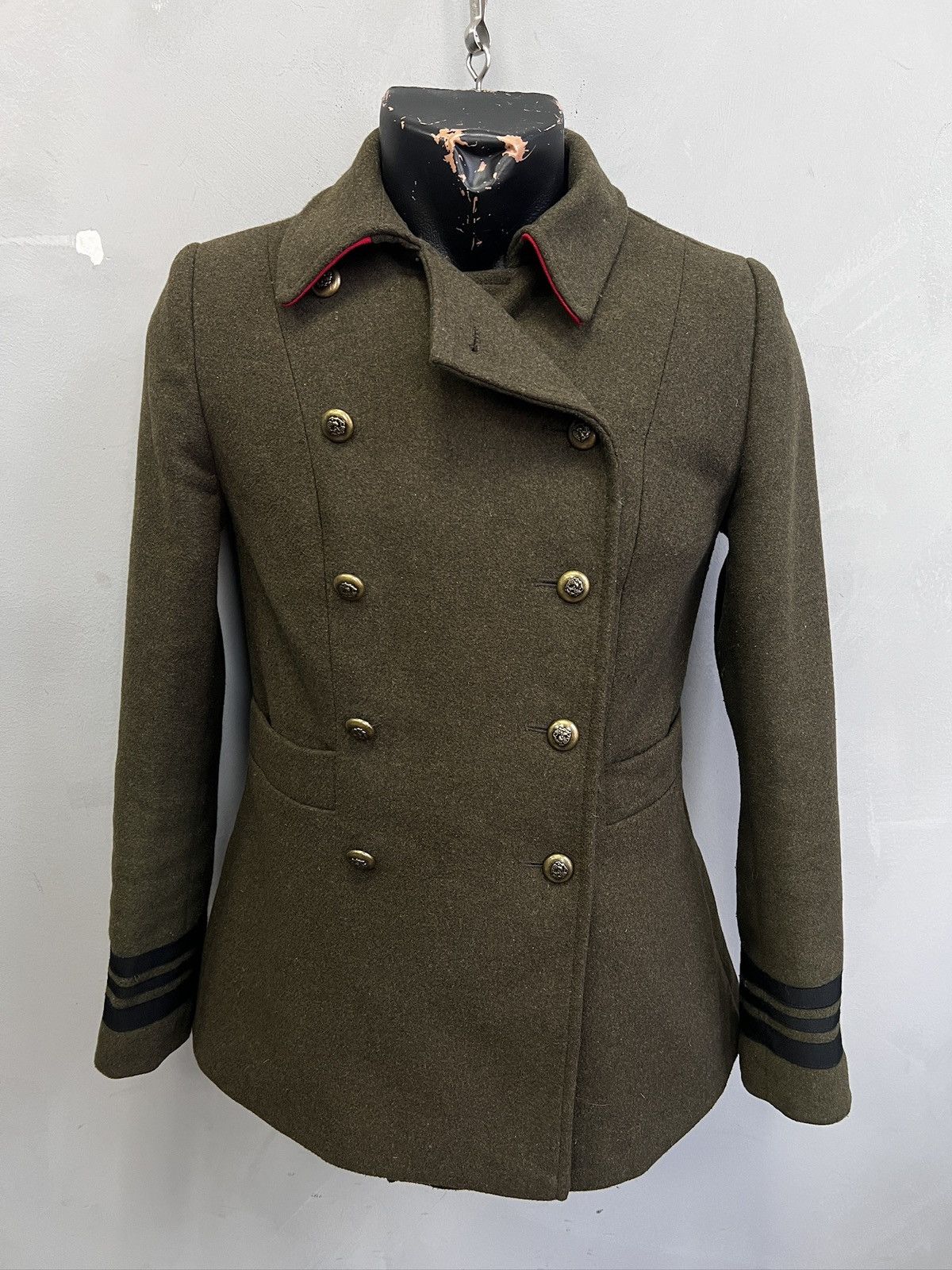 Hysteric Glamour Olive military officer y2k napoleon jacket hysteric glamour Size US S / EU 44-46 / 1 - 1 Thumbnail
