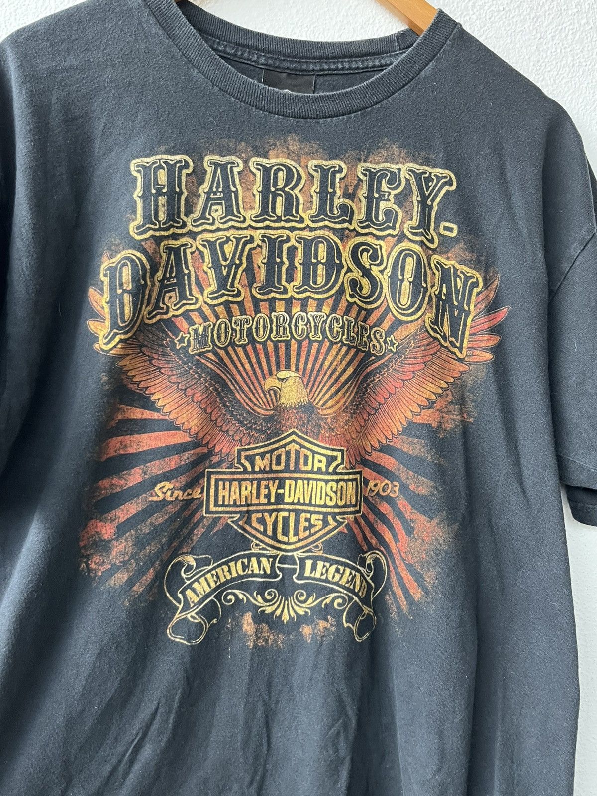 Harley Davidson Harley Davidson "Showa-no-Mori Tokyo" Eagle Graphic T-Shirt Size US L / EU 52-54 / 3 - 4 Thumbnail