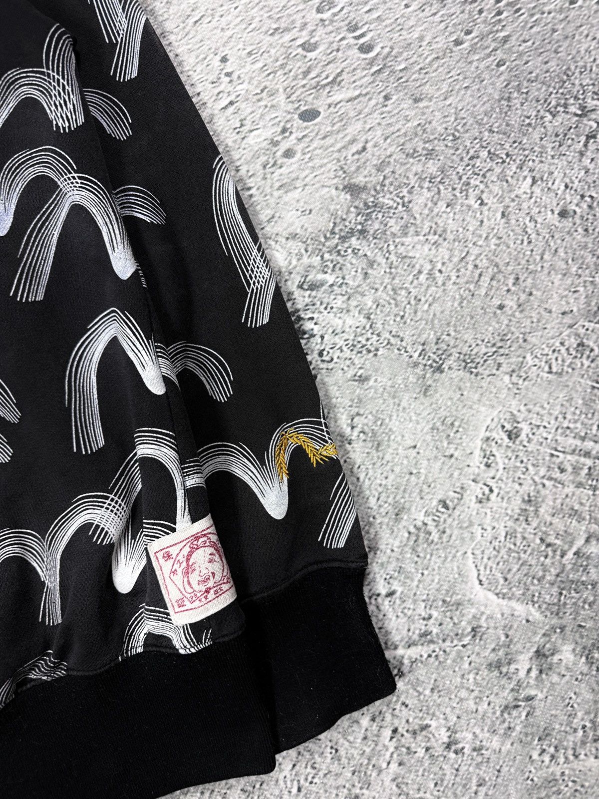 Evisu Evisu zip hoodie black vintage big logo monogra seagulls Y2K Size US XL / EU 56 / 4 - 7 Thumbnail