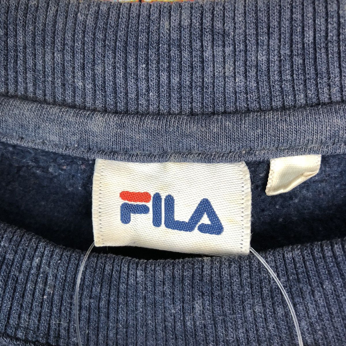Fila Fila vintage Blue Sweatshirt #A569 Size US S / EU 44-46 / 1 - 11 Thumbnail