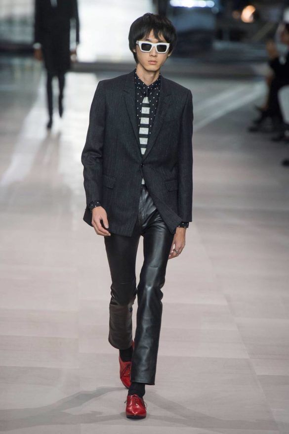 Celine × Hedi Slimane Celine 19SS black blazer Size 34R - 1 Thumbnail