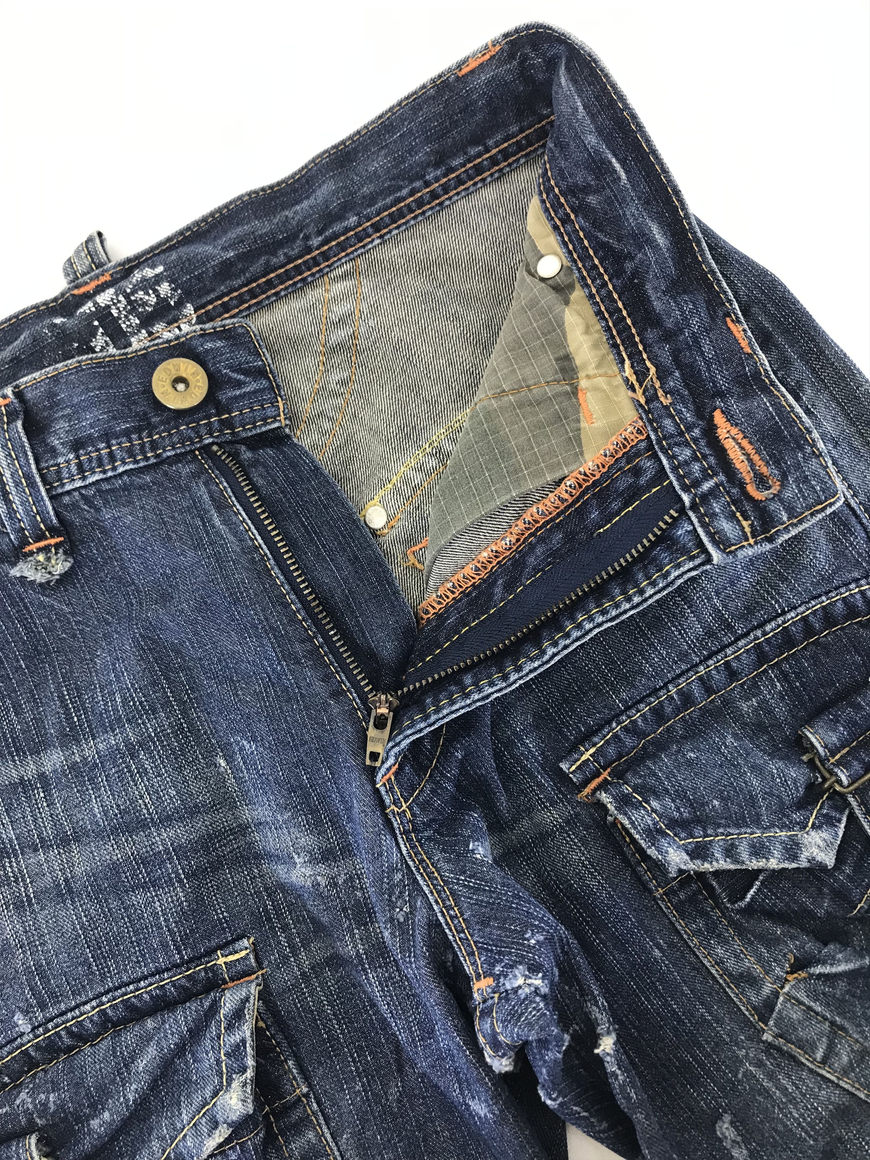 Edwin Vintage Edwin Bush Flare Jeans Size US 30 / EU 46 - 9 Thumbnail