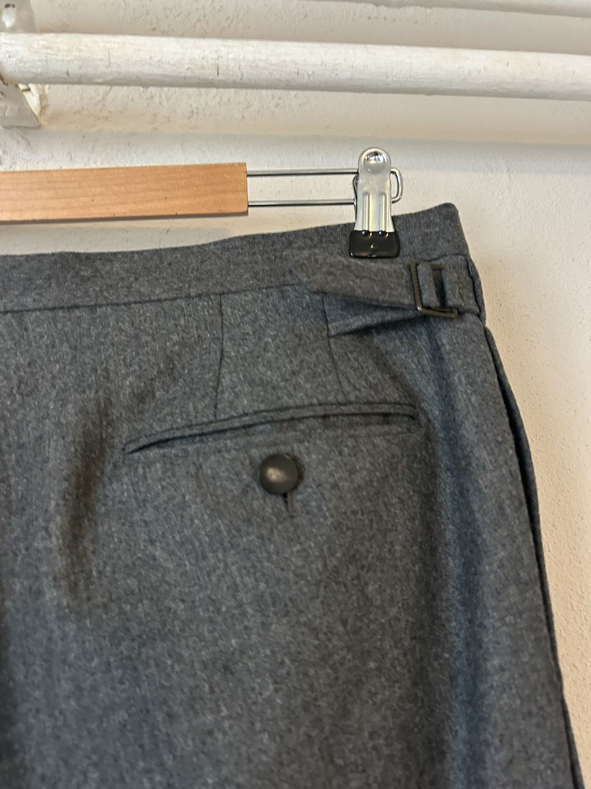 Lanvin Lanvin Wool Trousers - Size 50 Size US 34 / EU 50 - 8 Thumbnail