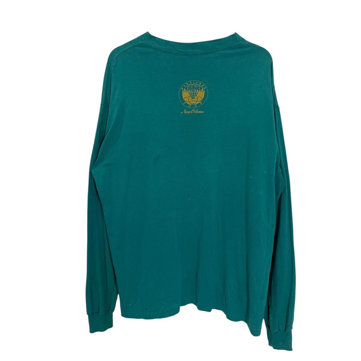 Japanese Brand Vintage Y2k Mardi Gras Long Sleeve Tee Size US L / EU 52-54 / 3 - 5 Thumbnail