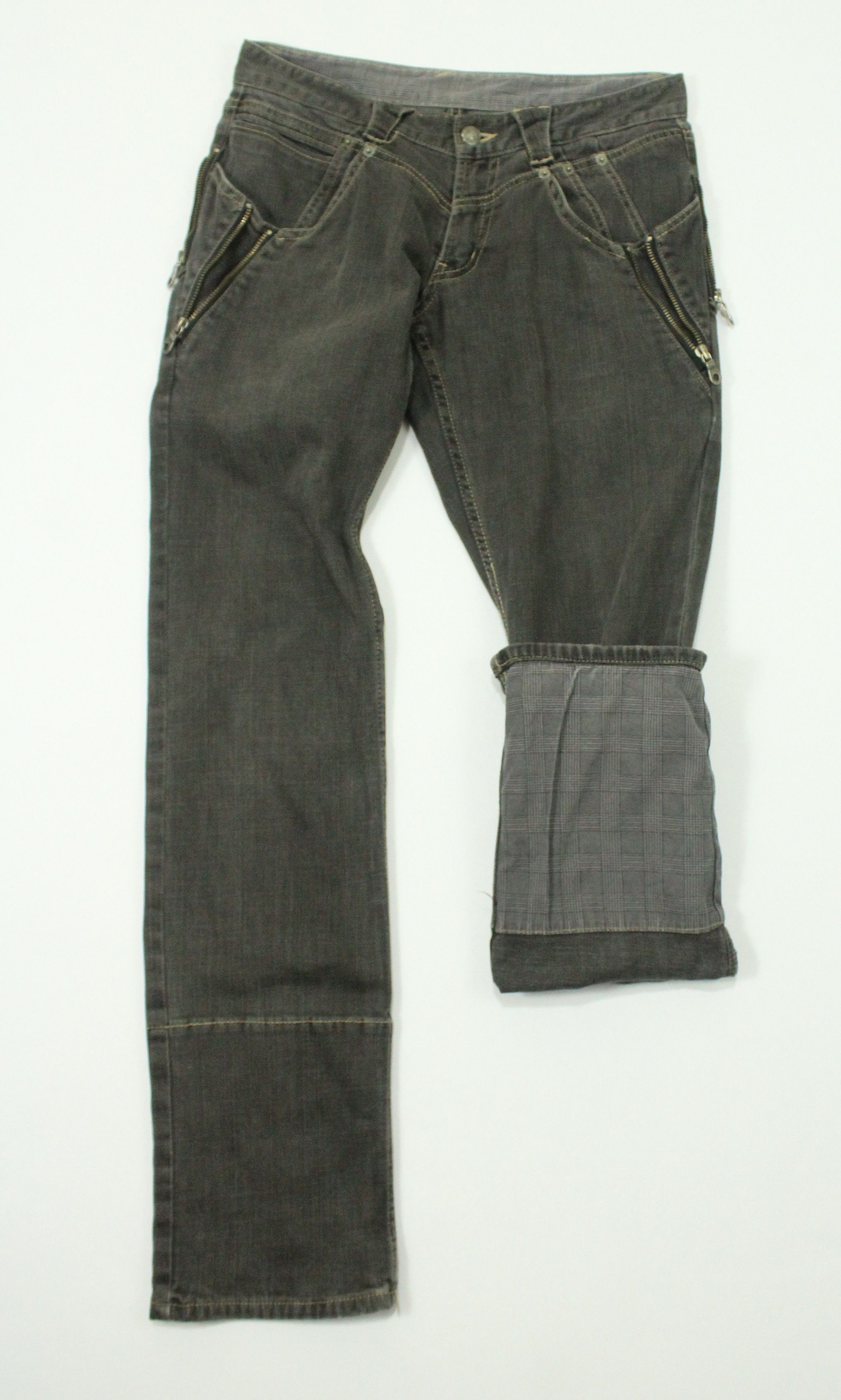 PPFM PPFM Denim Stretchy Multi Zippers Pockets Size US 30 / EU 46 - 15 Thumbnail