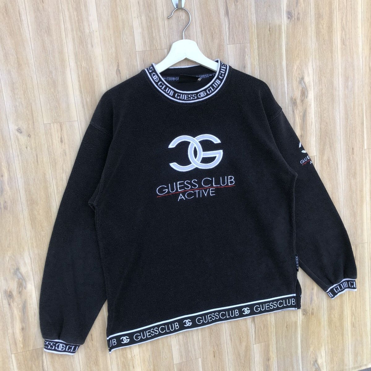 Vintage Vintage Guess Club Bootleg Pullover Sweatshirt Size US L / EU 52-54 / 3 - 2 Thumbnail