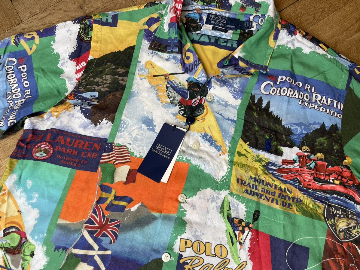 Polo Ralph Lauren Ralph Lauren Sportsman Colorado Raft Kayak Patchwork Shirt M Size US M / EU 48-50 / 2 - 3 Thumbnail