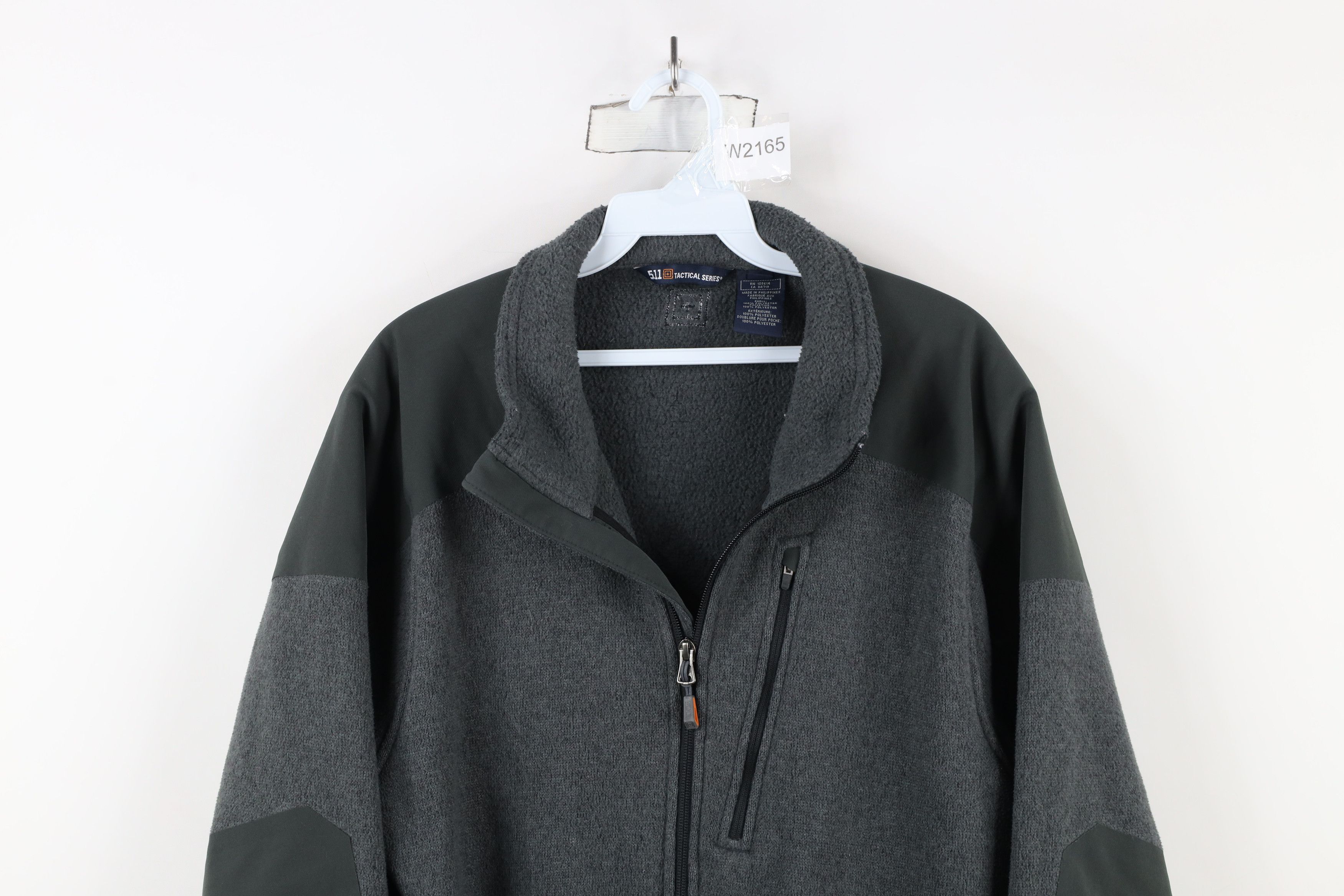 Vintage 5.11 Tactical Series Full Zip Fleece Sweater Jacket Gray Size US L / EU 52-54 / 3 - 2 Thumbnail