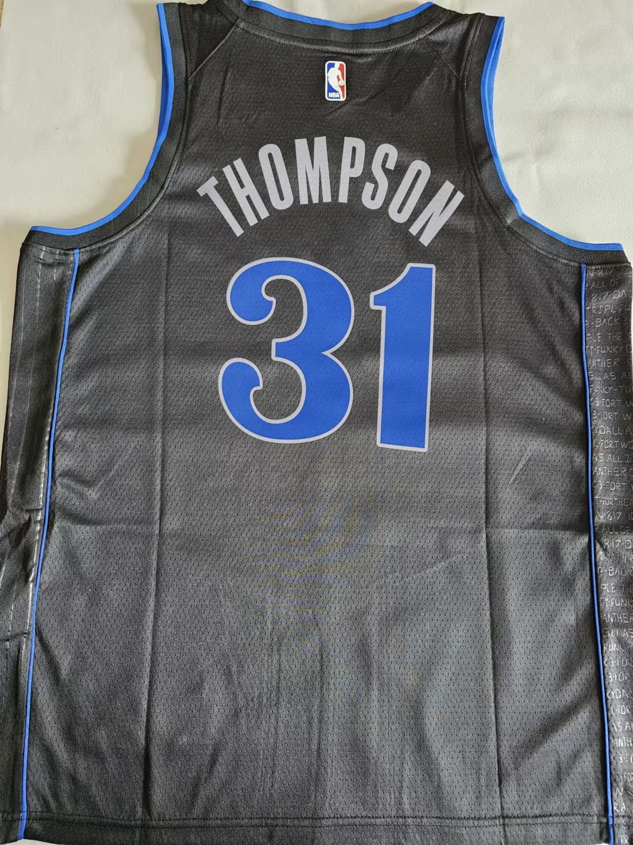 NBA #31 Klay Thompson Jersey Dallas Mavericks XL Size US XL / EU 56 / 4 - 1 Thumbnail