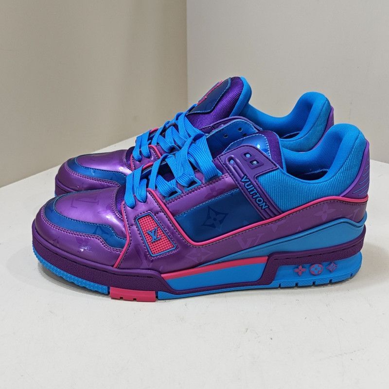 Louis Vuitton Louis Vuitton Trainer Low Top Sneakers for Men -2508 Size US 8.5 / EU 41-42 - 1 Thumbnail