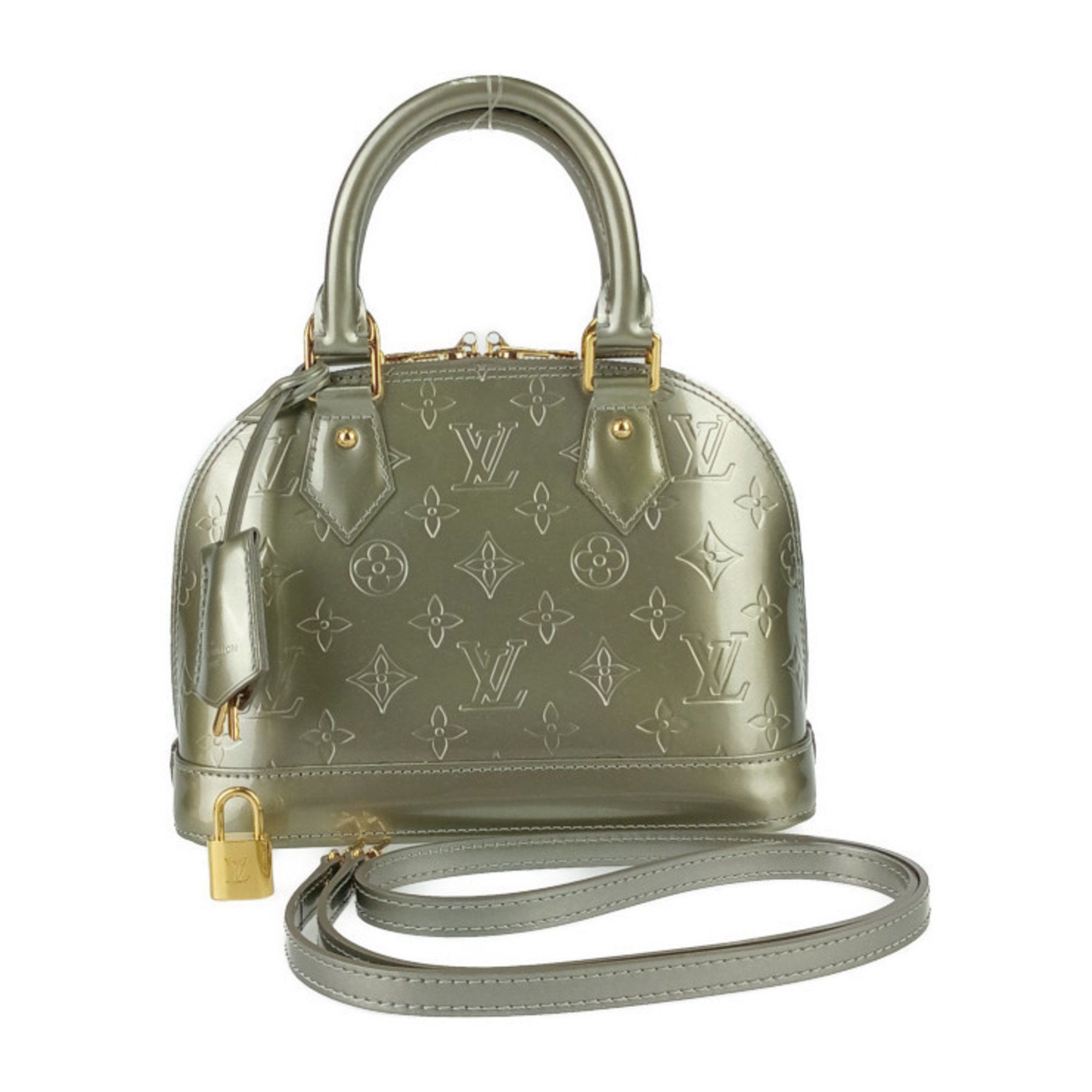 Louis Vuitton Handbag Alma Bb M91677 Griard Deco Monogram Vernis Women's Shoulder Bag