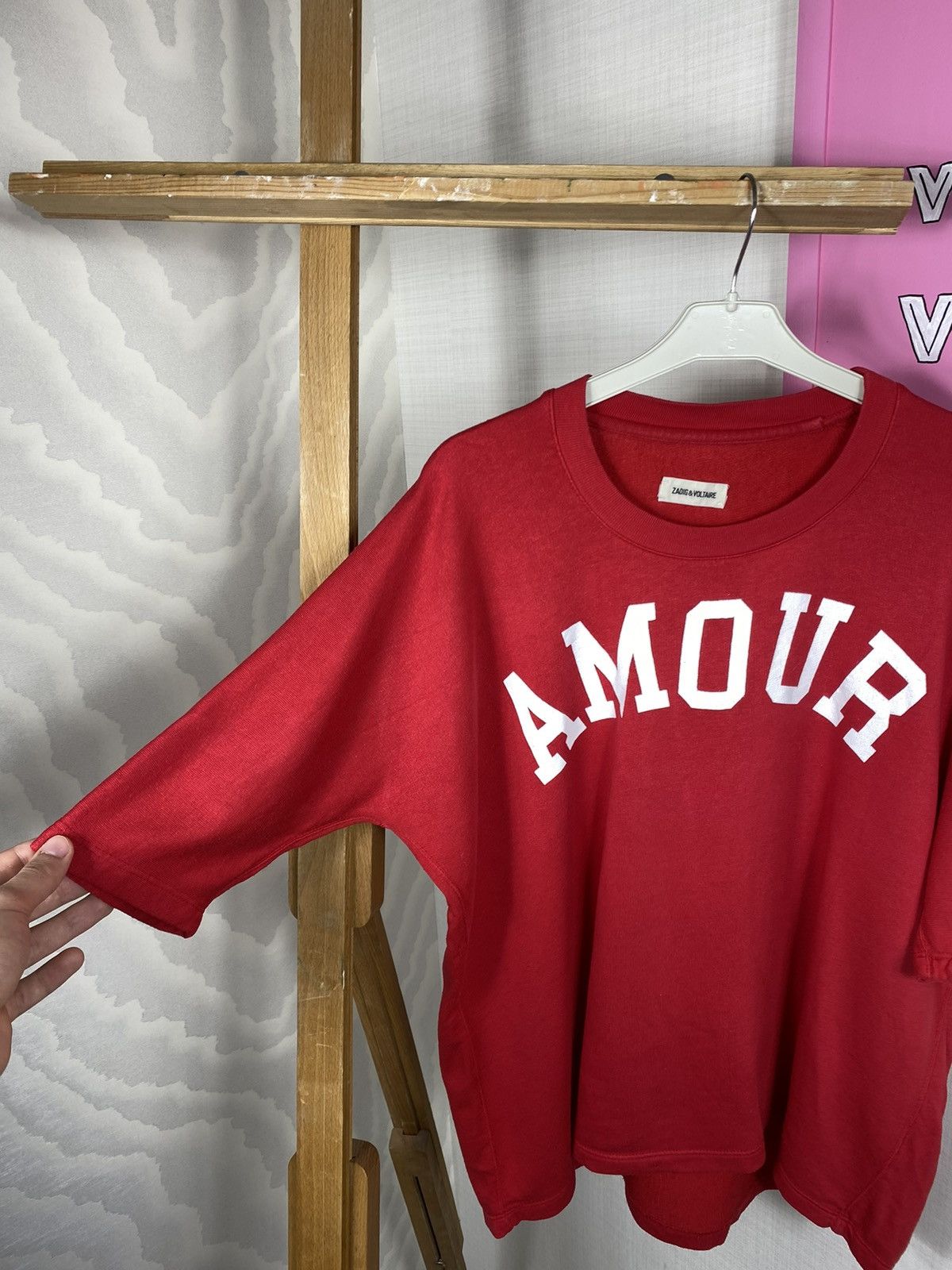 Other Zadig Voltaire Shirt Logo Tee Amour Size XS / US 0-2 / IT 36-38 - 6 Thumbnail