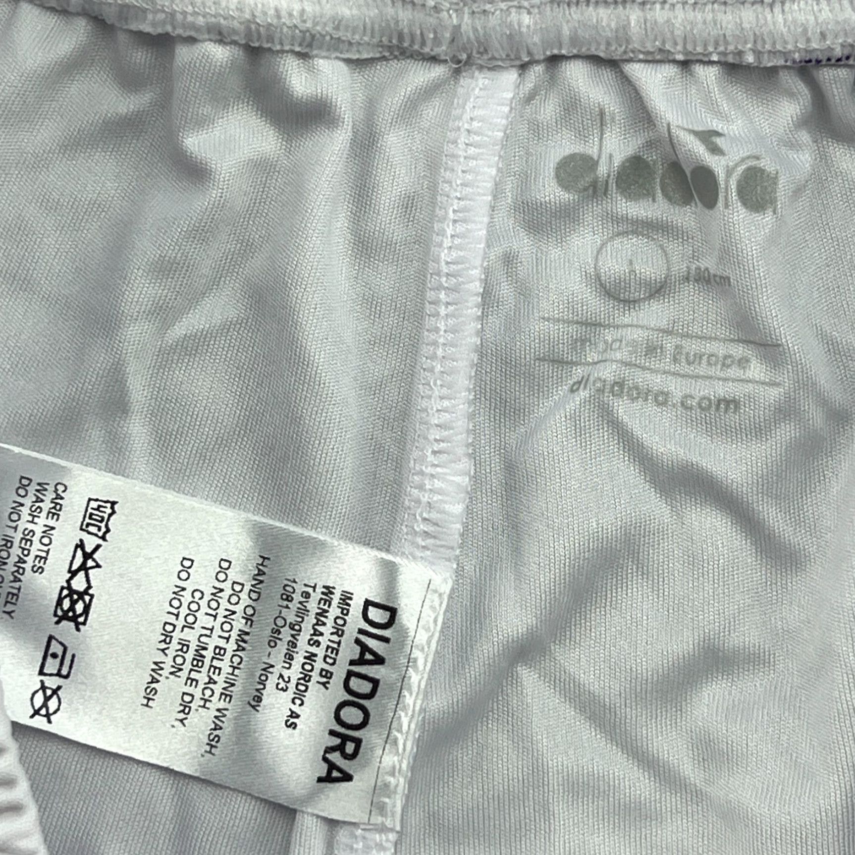 Diadora Diadora FK Bodo Glimt 2022 2023 Away Shorts Large Adult Football White Size US 33 - 5 Thumbnail
