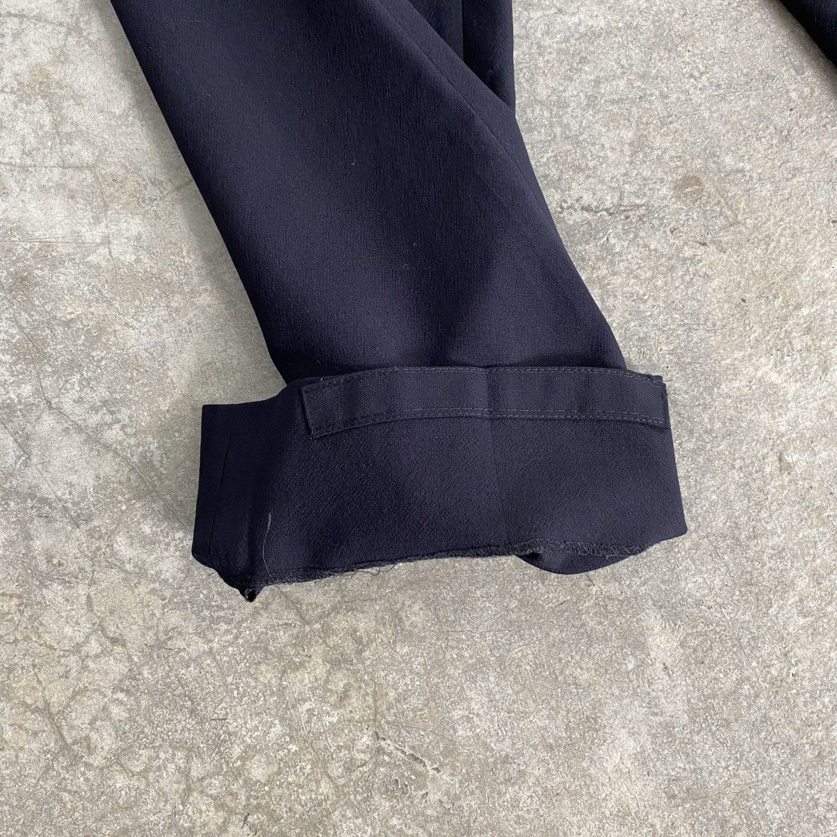 Yohji Yamamoto Archive Yohji Yamamoto Double Pleated Wool Gabardine Pants Size US 30 / EU 46 - 10 Thumbnail