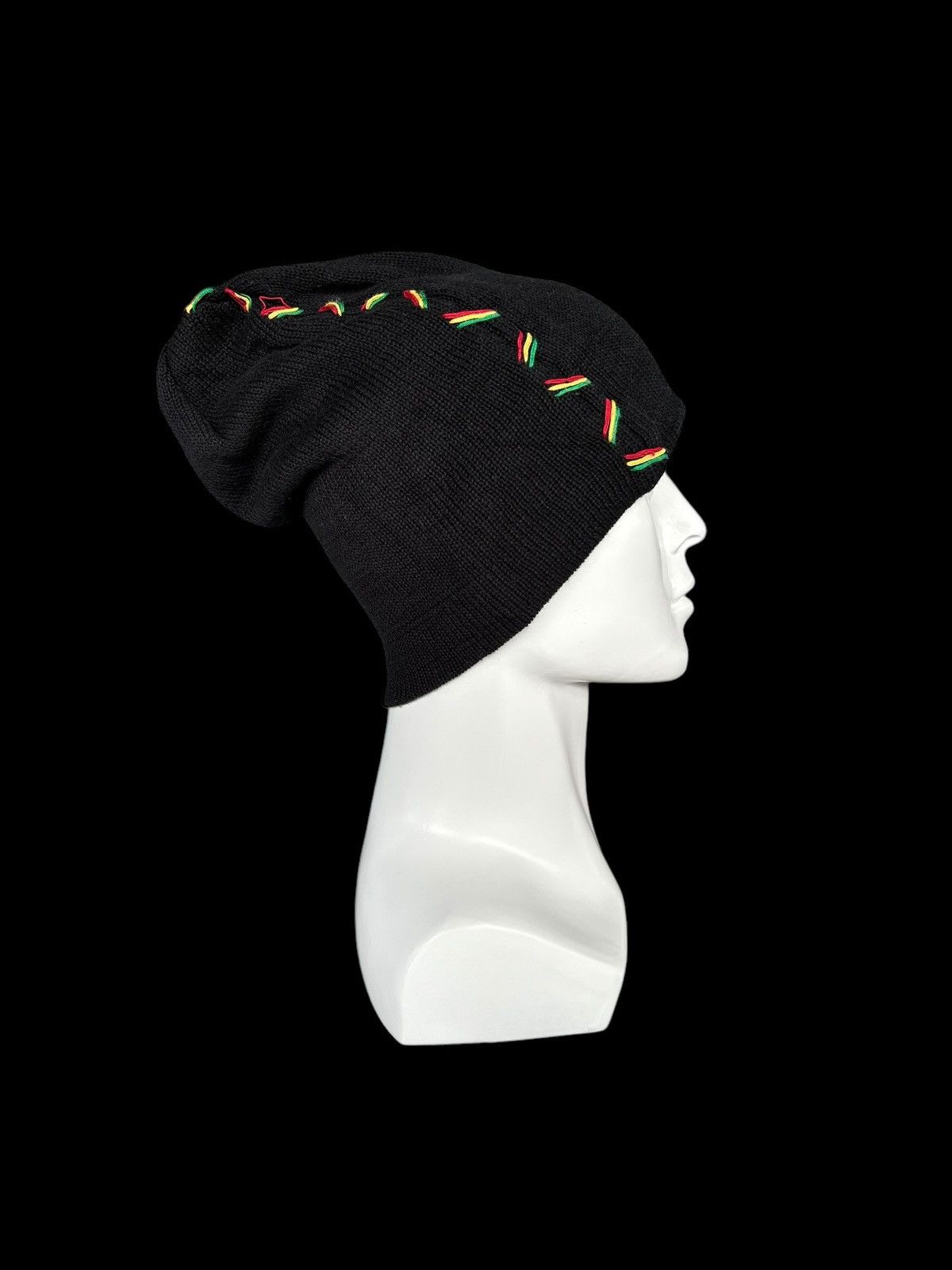 Japanese Brand × Kapital × Vintage Japanese Brand Punk Bondage style Reversible Beanie Hats🎌☠️ Size ONE SIZE - 2 Thumbnail