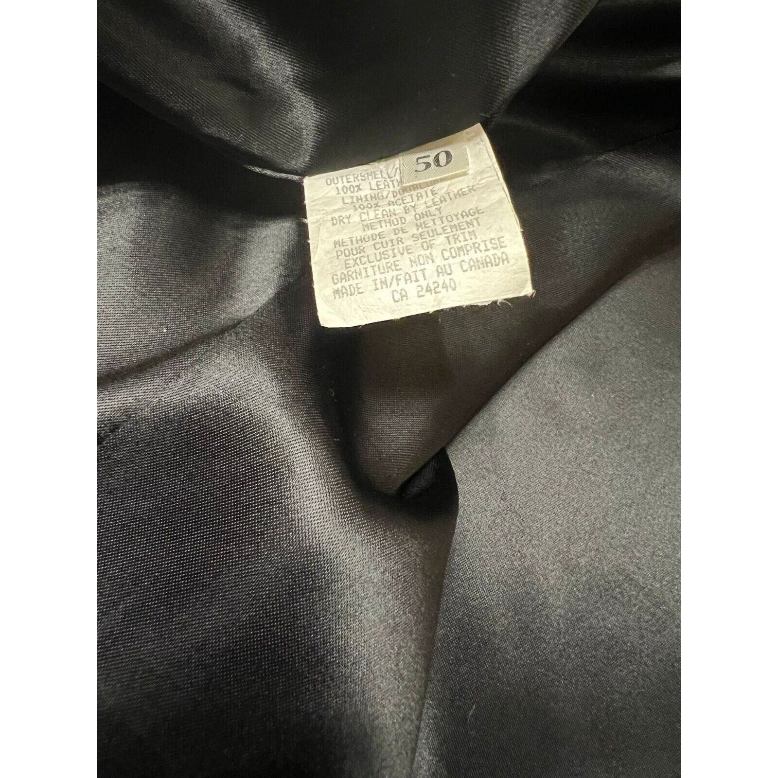 Other Creations De Cuir Andre Leather Vintage Coat Size 50 Men’s Size US XXL / EU 58 / 5 - 8 Thumbnail