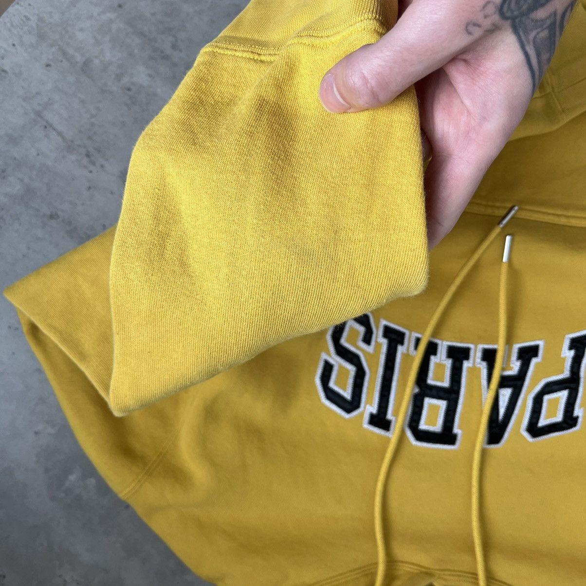Sandro Yellow Sandro Paris Hoodie Size US S / EU 44-46 / 1 - 6 Thumbnail