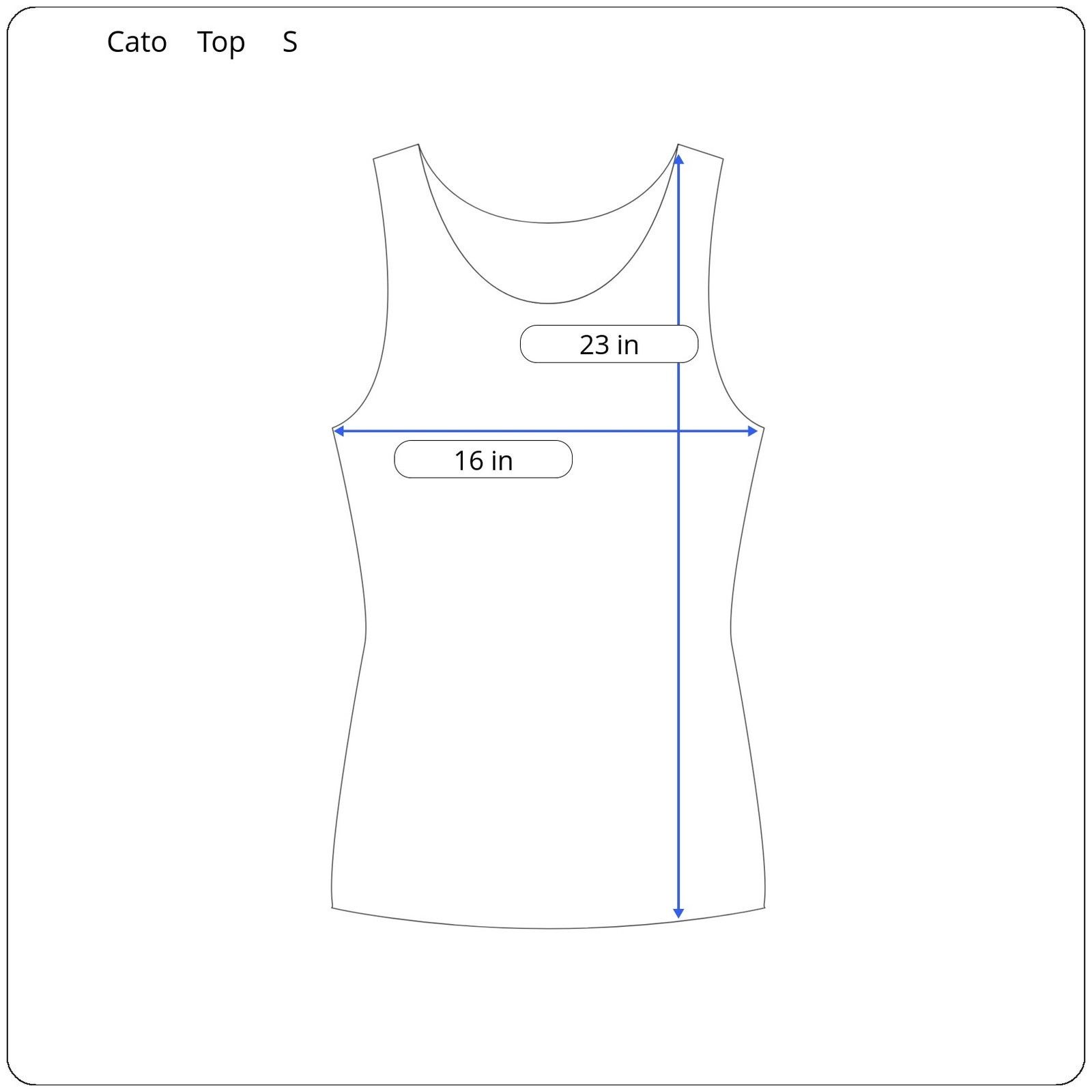 Other Cato Sleeveless Top Women's Size Small Size S / US 4 / IT 40 - 5 Thumbnail