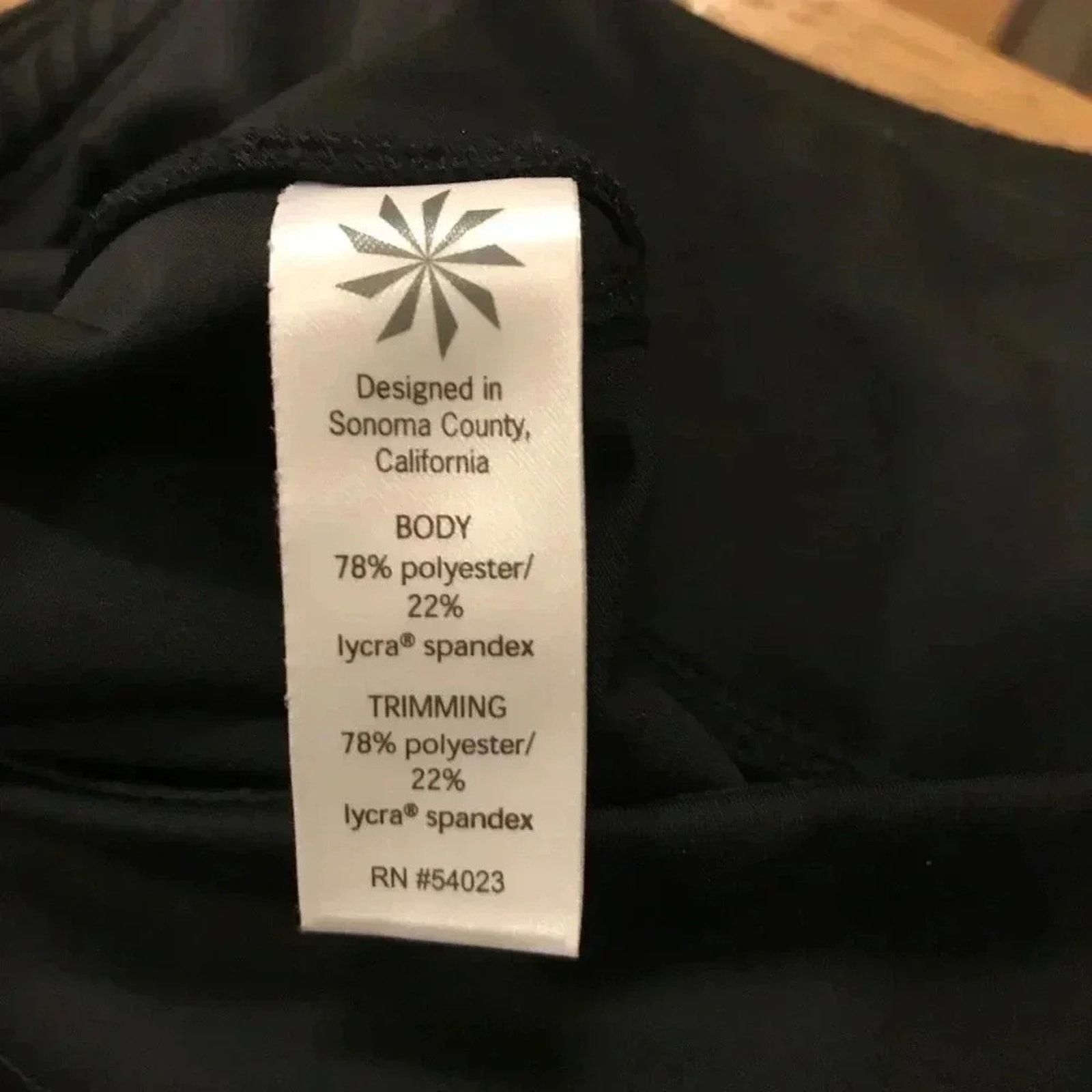 Athleta Athleta Asym Mesh Sonar Tight Leggings Black Gold Silver Size 26" / US 2 / IT 38 - 3 Thumbnail