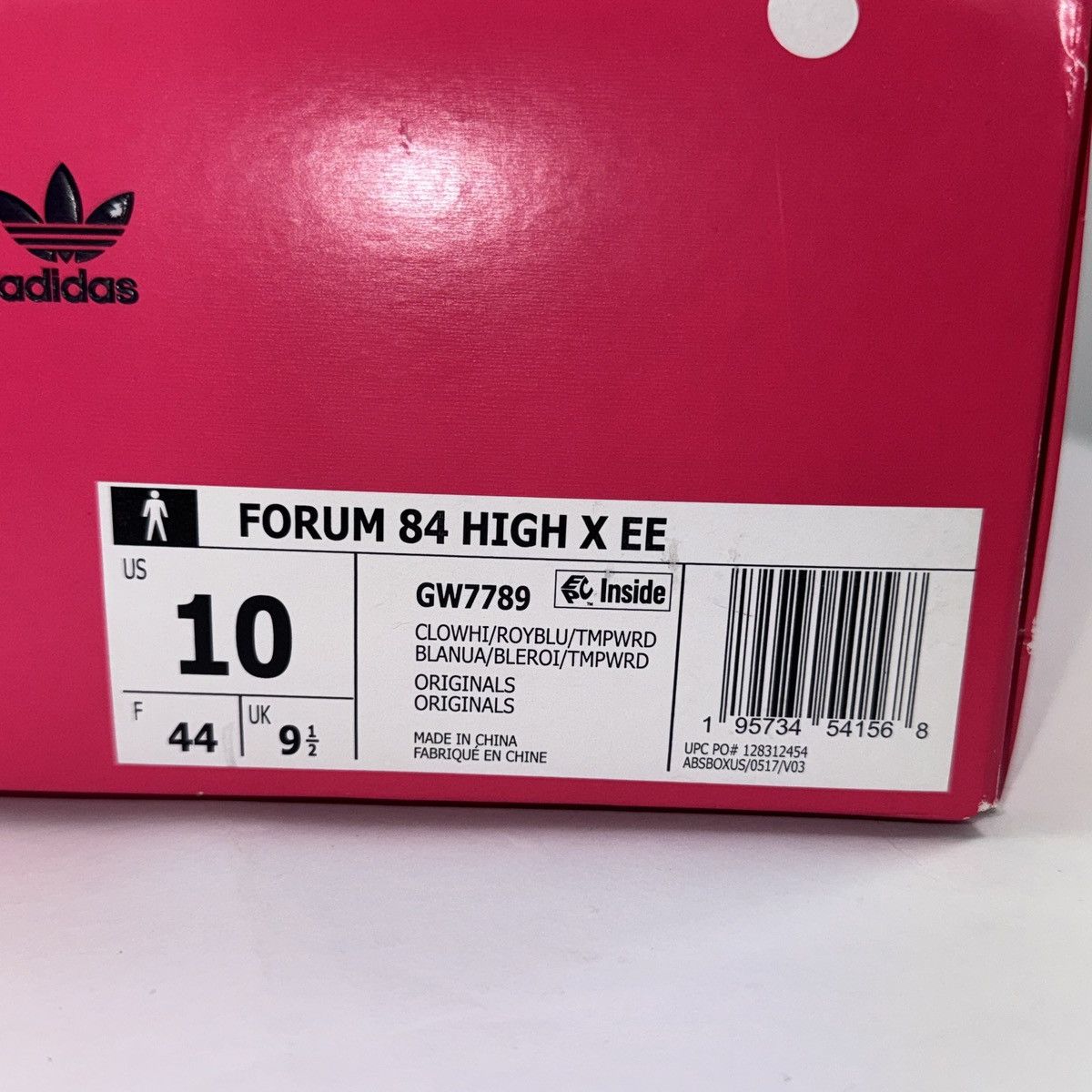 Adidas × Eric Emanuel ADIDAS FORUM 84 HIGH KANSAS JAYHAWKS SNEAKERS Size US 10 / EU 43 - 12 Thumbnail