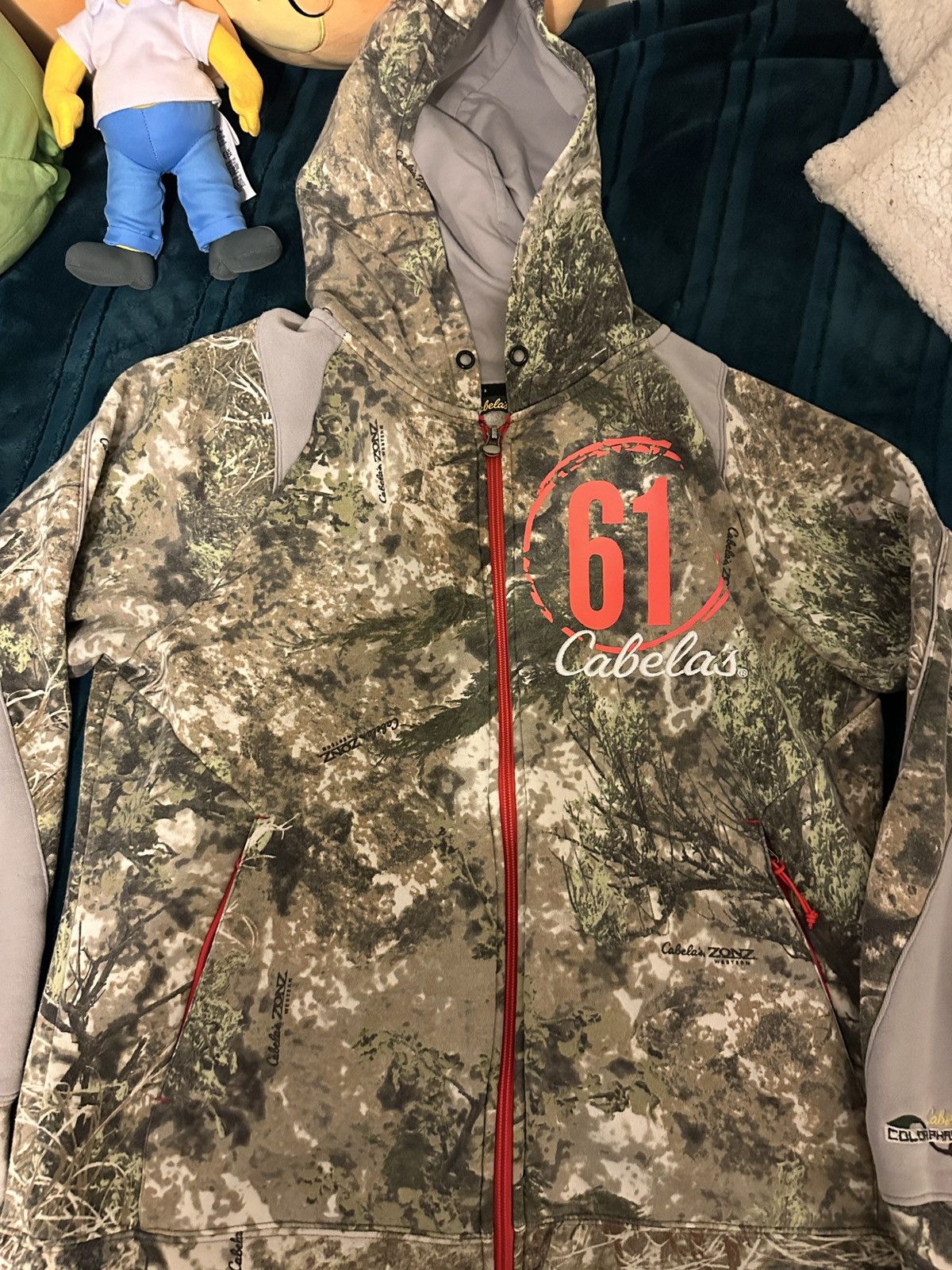 Cabelas Cabelas Camo zipup Size US M / EU 48-50 / 2 - 1 Thumbnail