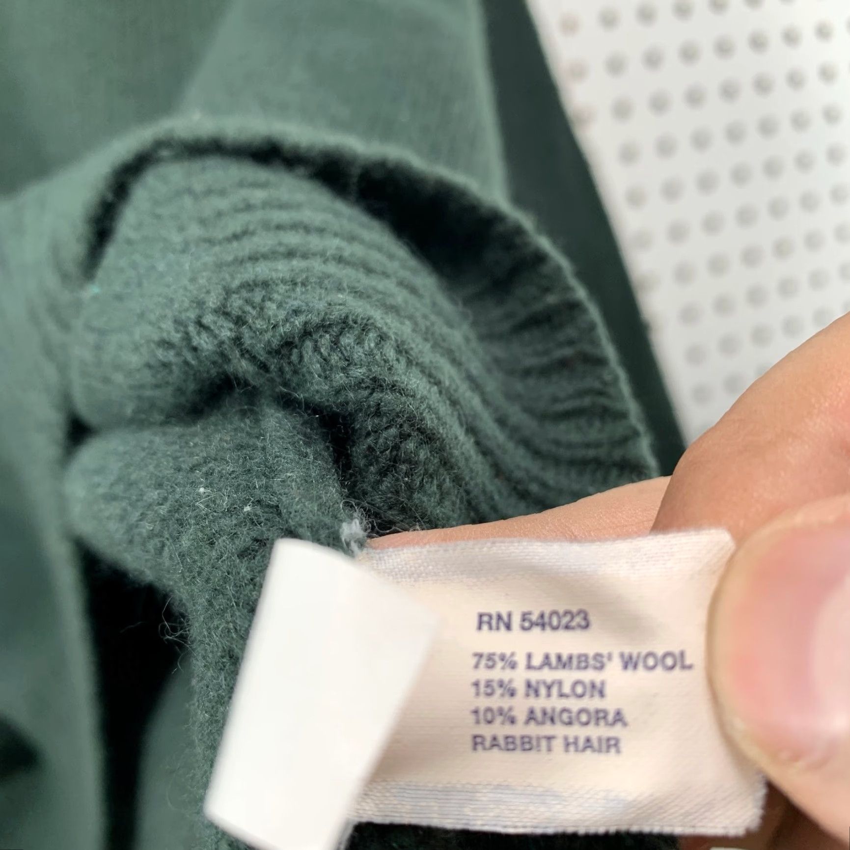 Gap VINTAGE GAP Wool Sweater Mens 2XL Green Wool Angora Blend V Neck Preppy Business Shirt Size US XXL / EU 58 / 5 - 6 Thumbnail