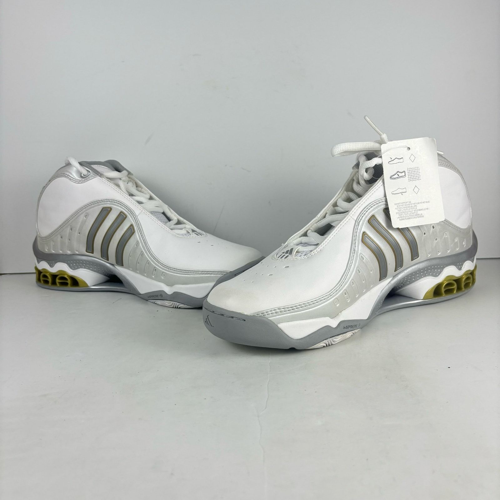 Adidas VTG Adidas A Cub Quantum Leap (2006) Basketball Shoes Sz 12 Size US 12 / EU 45 - 3 Thumbnail