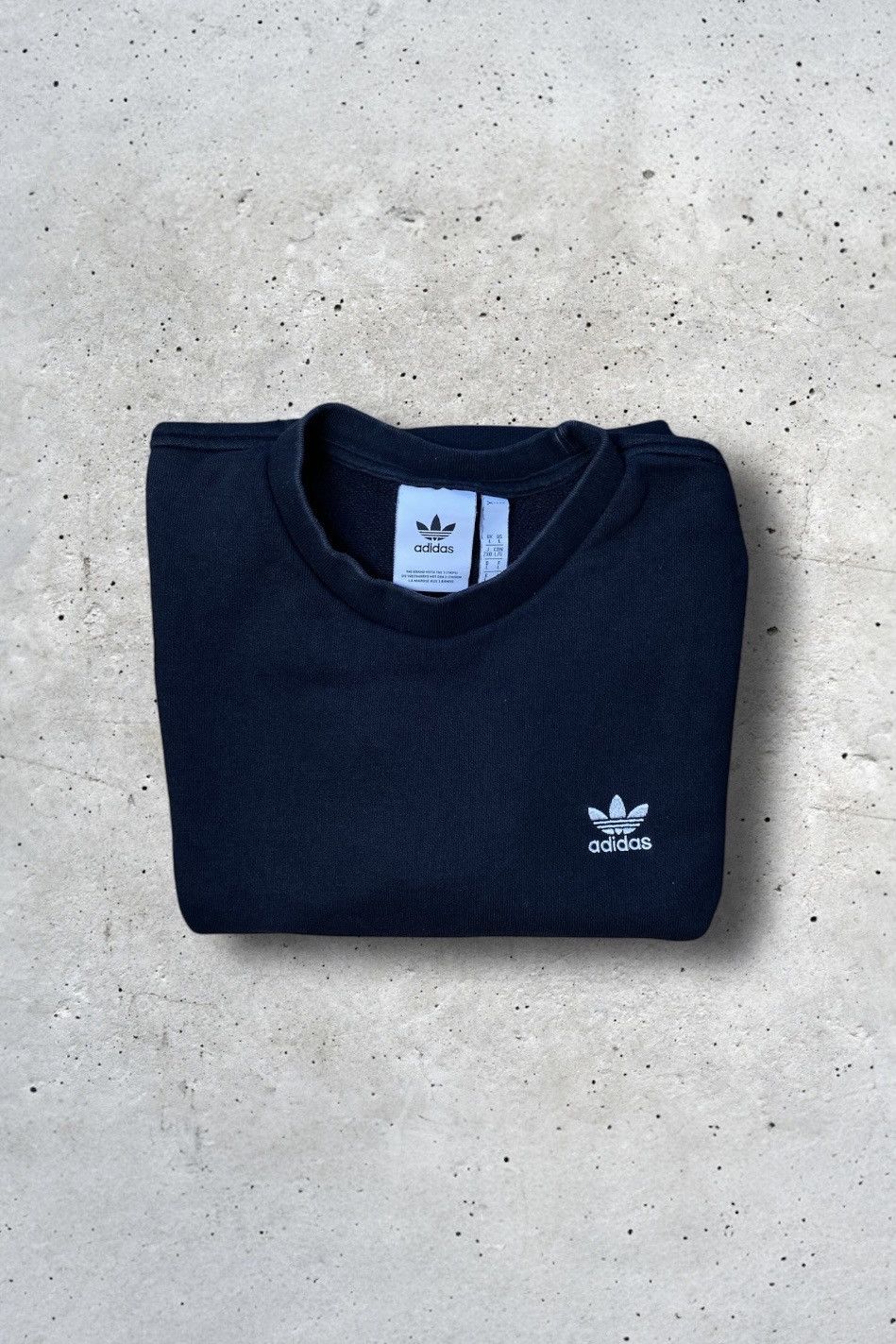 Adidas Adidas Vintage Sweater Black, Schwarz Pullover Hoodie Men‘s Size US L / EU 52-54 / 3 - 5 Thumbnail