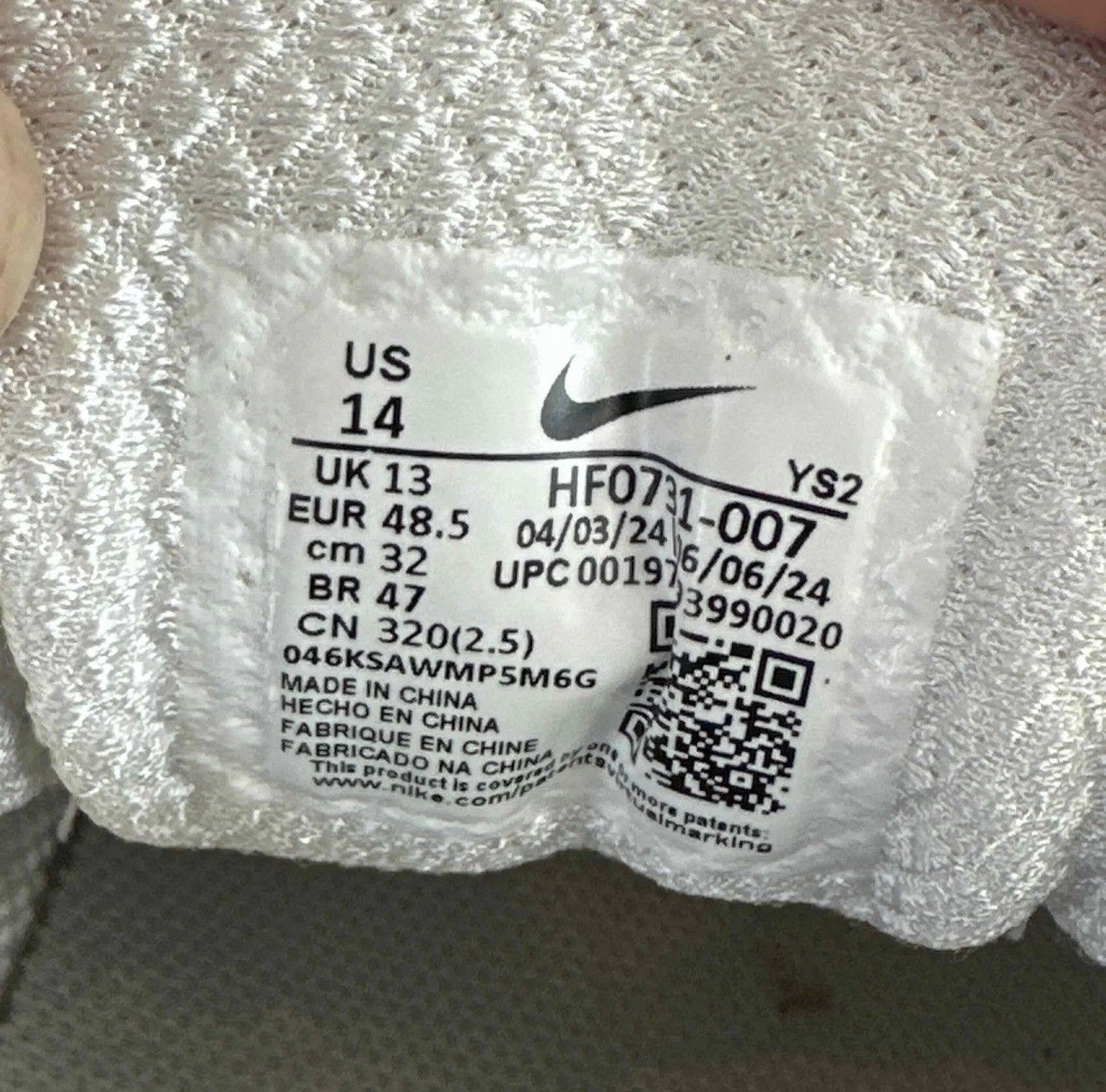 Nike Nike Zoom Vomero 5 Platinum Tint Size US 14 / EU 47 - 7 Thumbnail