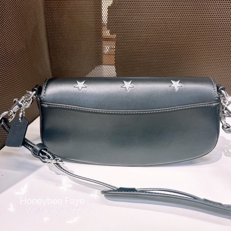 Coach Andrea Small Shoulder Bag With Star Print CW305 Size ONE SIZE - 6 Thumbnail