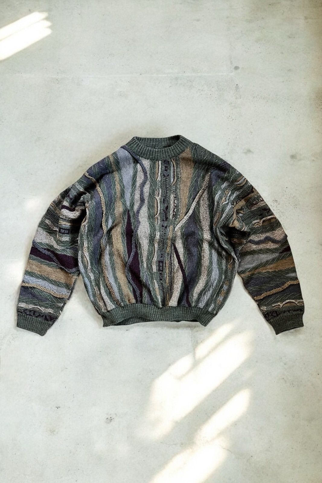 Vintage Kapital Coogi Vintage 90’s 80’s Knit chunky sweater Size US L / EU 52-54 / 3 - 1 Thumbnail