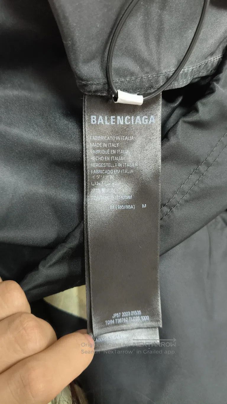 Balenciaga Balenciaga Letter print sun protection hooded jacket Size US M / EU 48-50 / 2 - 4 Thumbnail