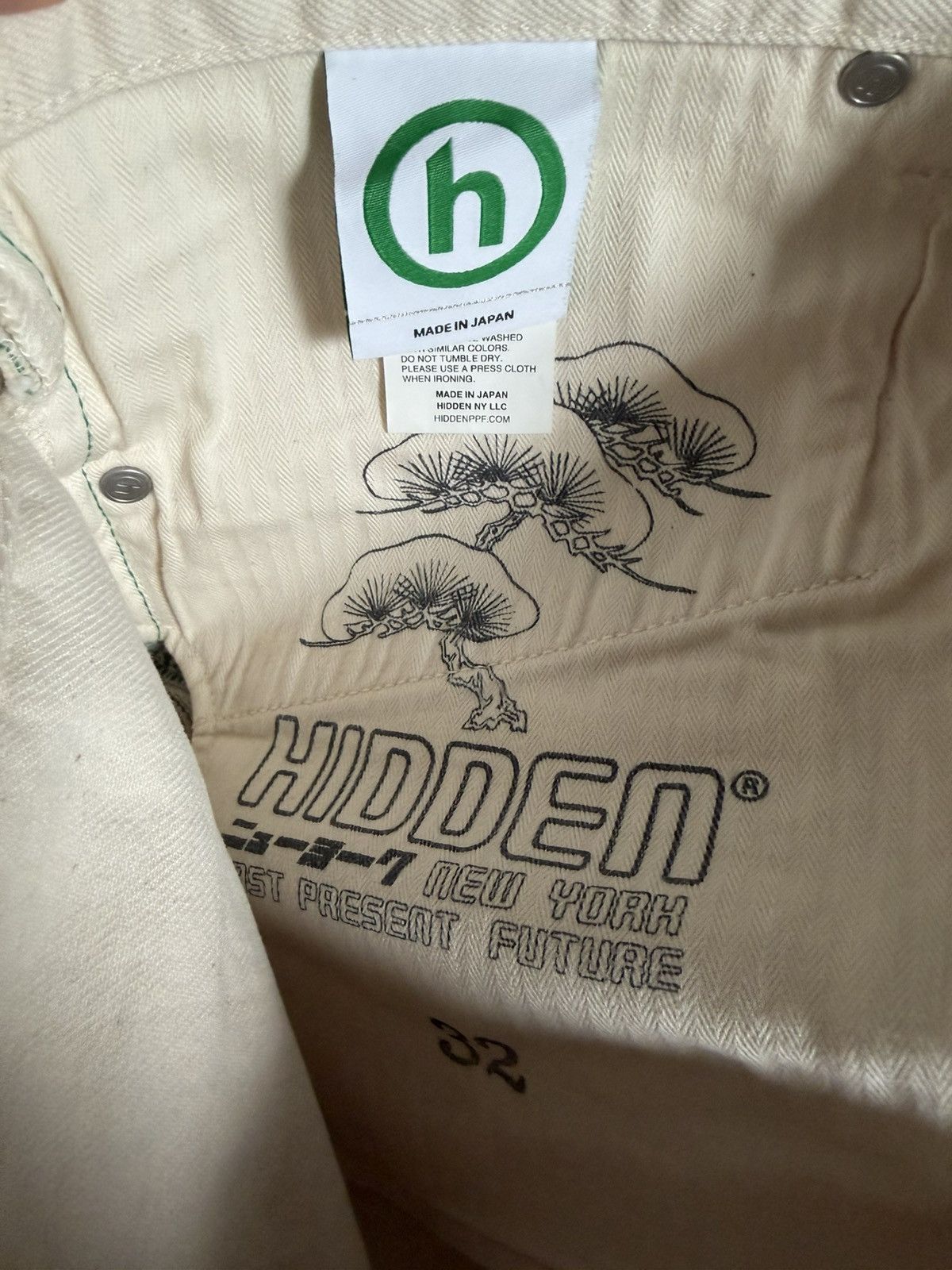 HIDDEN HIDDEN NY Painter Denim Pants Size US 32 / EU 48 - 5 Thumbnail