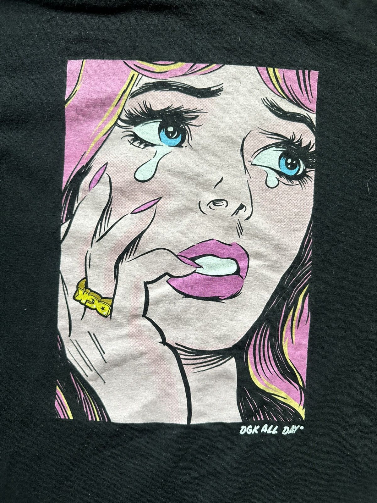 DGK DGK ALL DAY pretty girl crying graphic Size M / US 6-8 / IT 42-44 - 3 Thumbnail