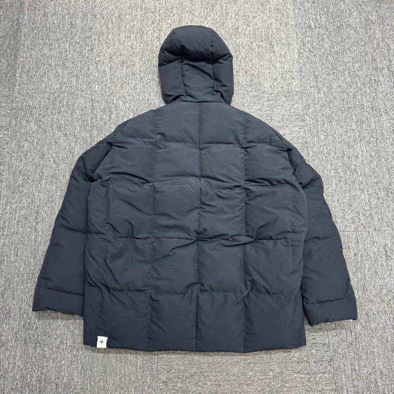 Jil Sander Jil Sander Solid Color Plaid Hooded Down Jacket Size 4XL / US 24-26 - 4 Thumbnail