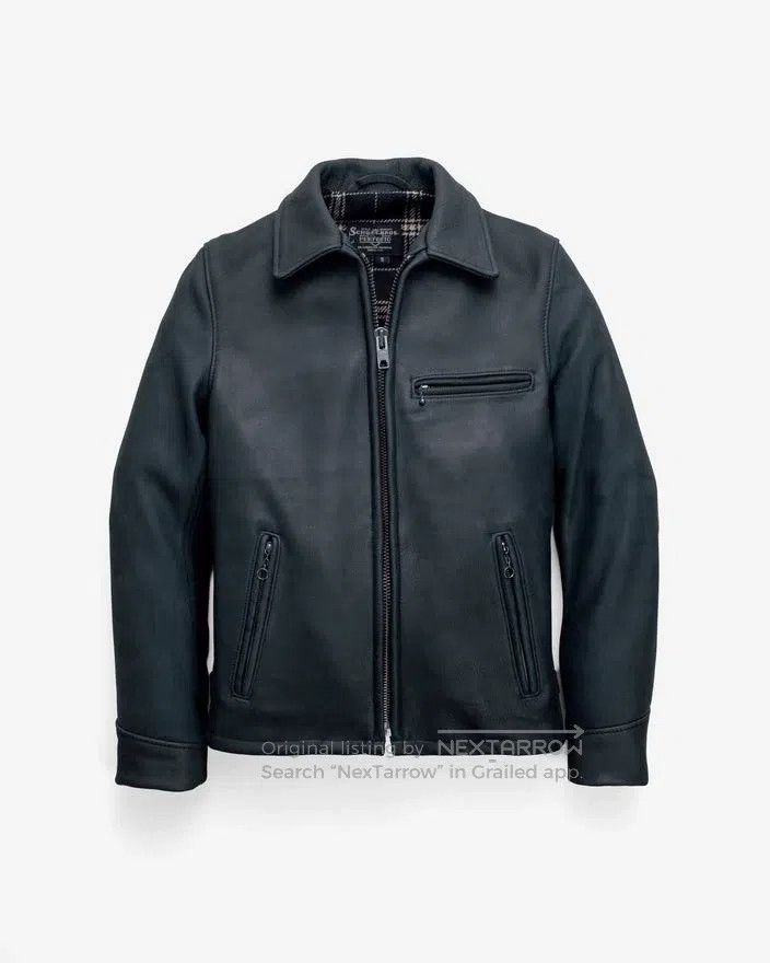 Schott Schott Leather coat Size US L / EU 52-54 / 3 - 3 Thumbnail