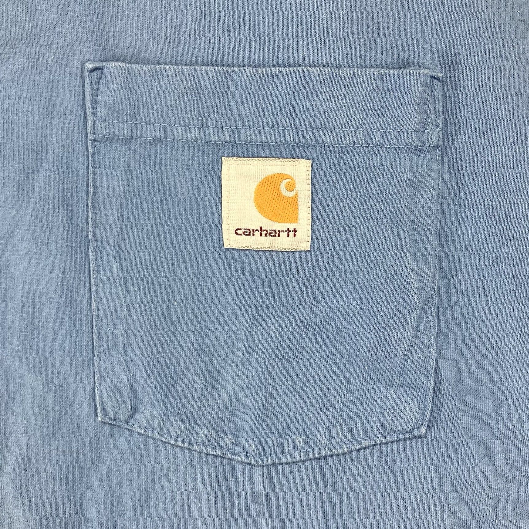 Carhartt Carhartt T-Shirt Mens 2XLT Blue Outdoor Pocket Crew Neck Logo Tee Big & Tall Size US XXL / EU 58 / 5 - 4 Thumbnail