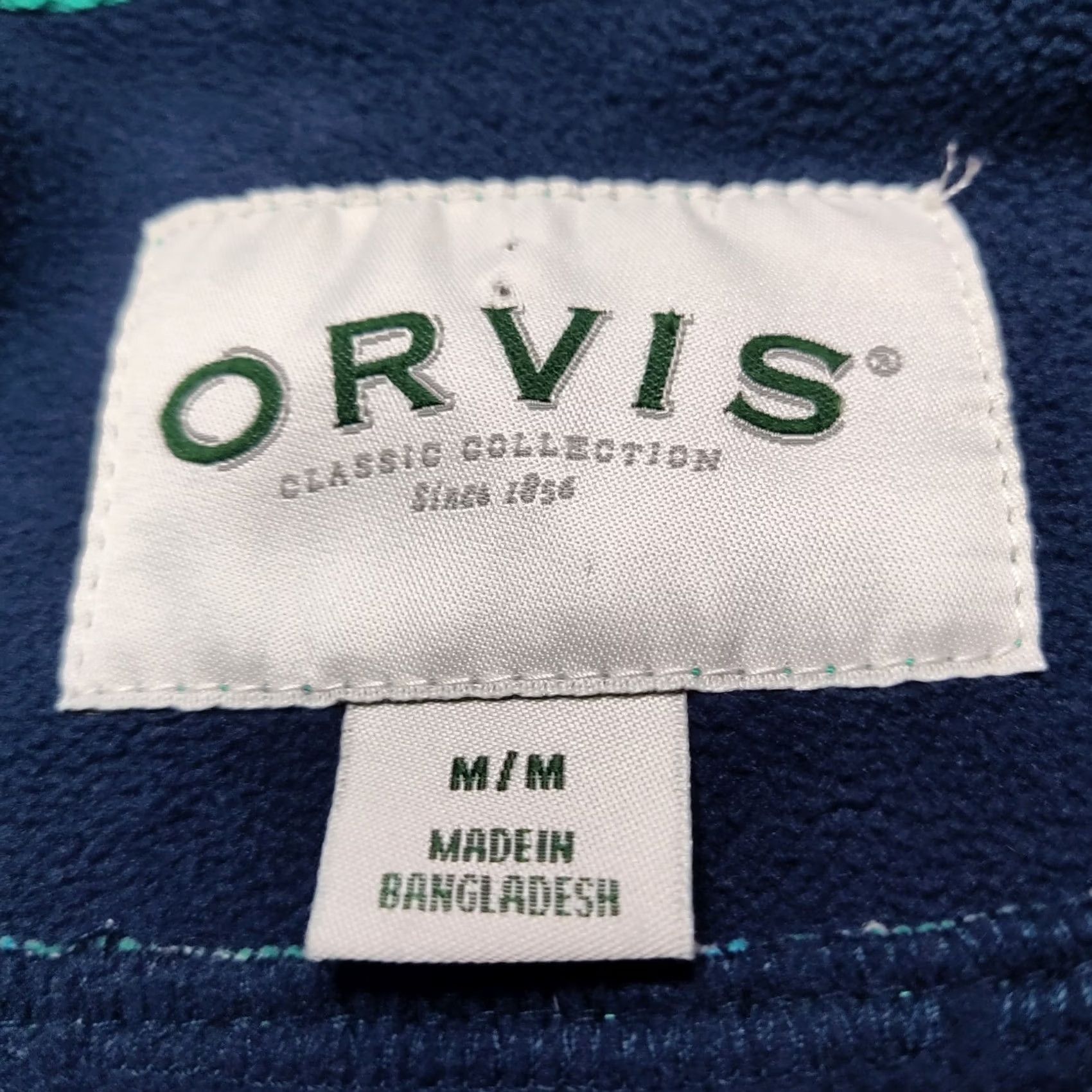 Orvis VINTAGE ORVIS SHACKET Women's Medium Green Plaid Fleece Lined Snap Button Shirt Size M / US 6-8 / IT 42-44 - 4 Thumbnail