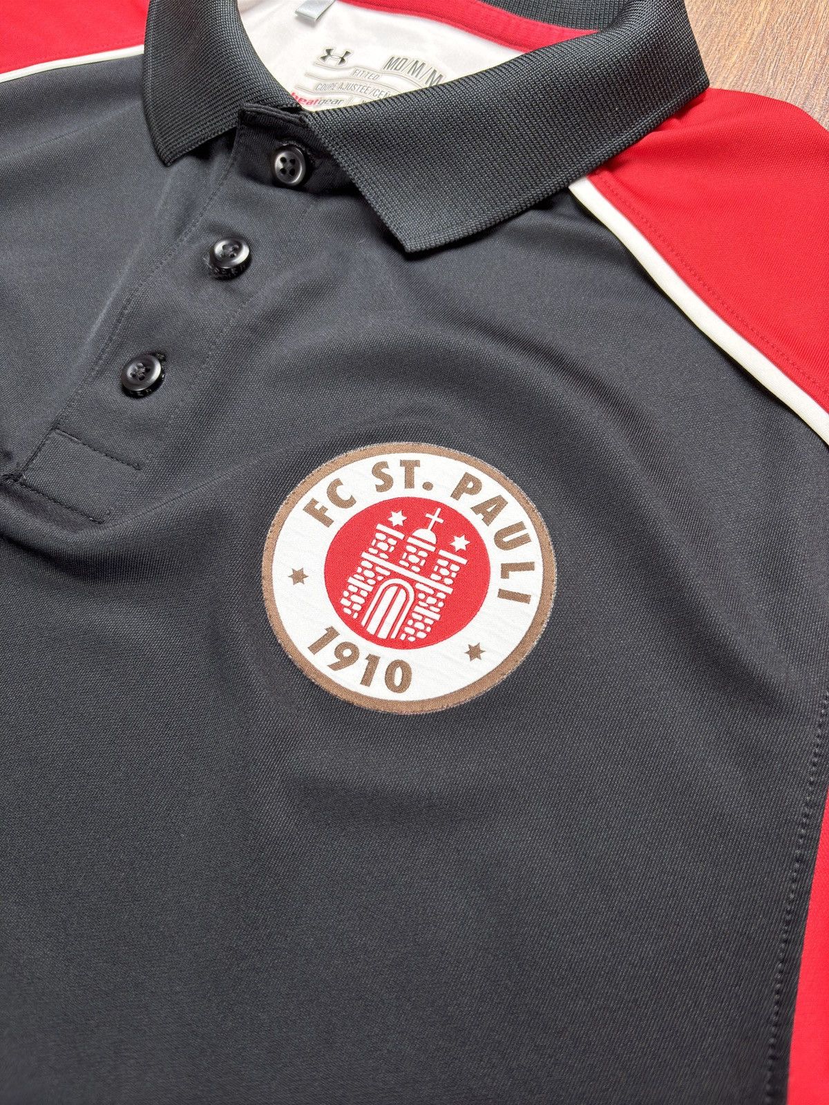 Under Armour St. Pauli FC 2016 Jersey Shirt Under Armour Black Size M Size US M / EU 48-50 / 2 - 4 Thumbnail